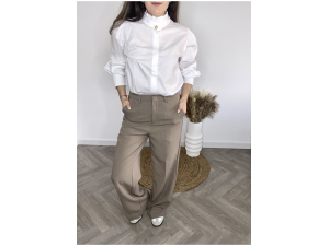 PANTALON RECTO CAMEL 